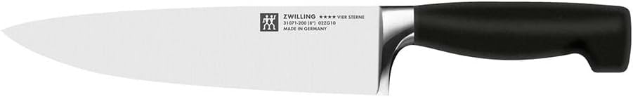 Zwilling Four Star 8 Parça Blok Bıçak Seti Doğal Ahşap Bloklu, Paslanmaz Çelik Ve Ahşap, Siyah - Görsel 4