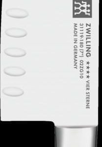 Zwilling Four Starsantoku Bıçağı, 18 cm, Oluklu Kenar
