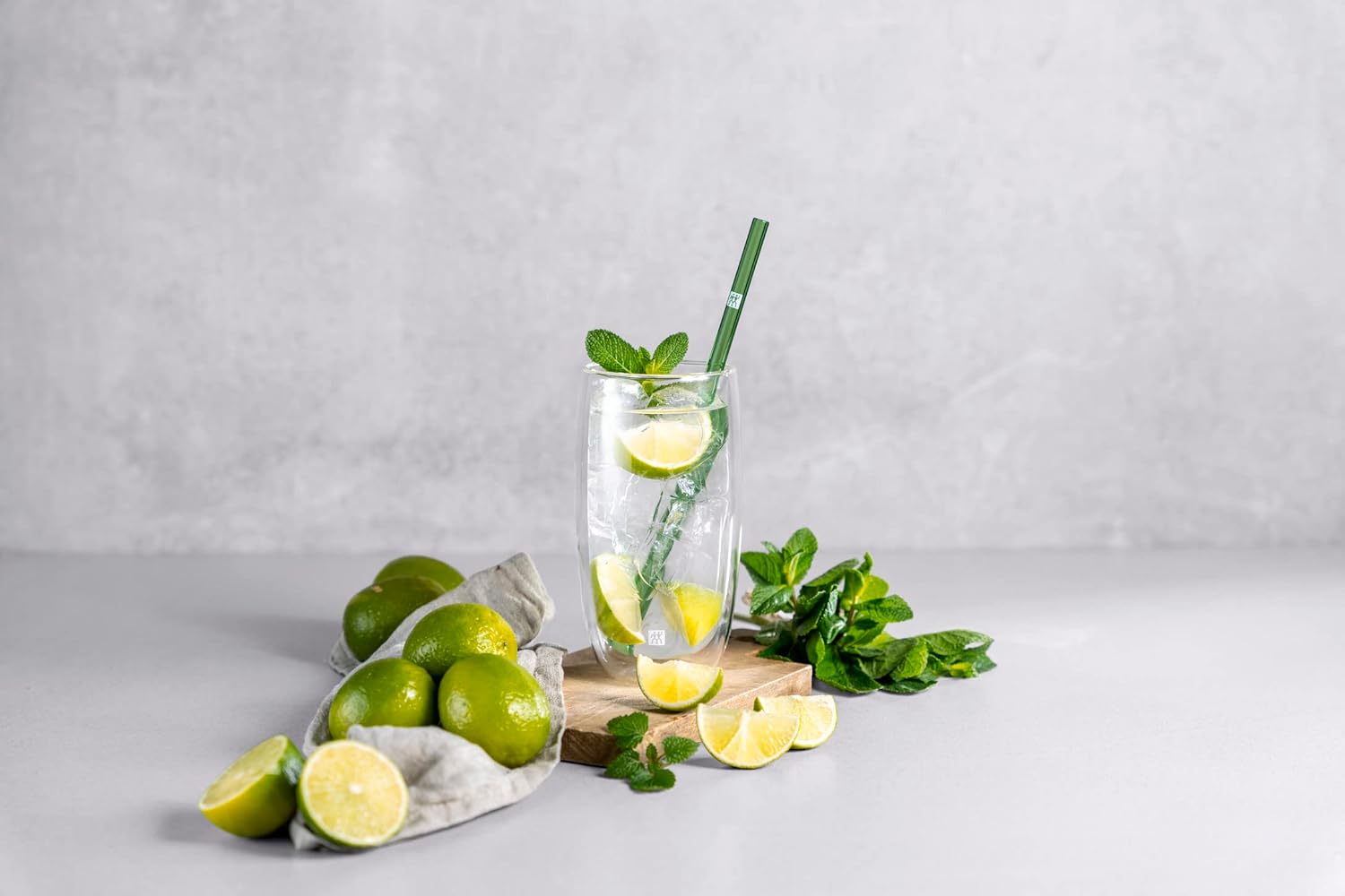 Zwilling Sorrento Çift Camlı 2'li Soğuk İçecek Bardağı Seti, 474 ml, Cam, Şeffaf Cam - Görsel 4