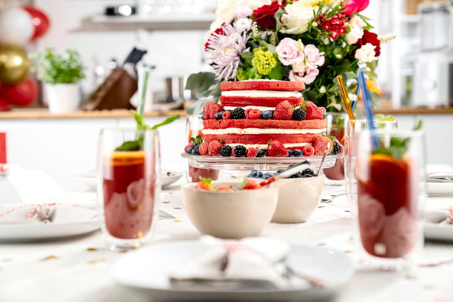 Zwilling Sorrento Çift Camlı 2'li Soğuk İçecek Bardağı Seti, 474 ml, Cam, Şeffaf Cam - Görsel 5