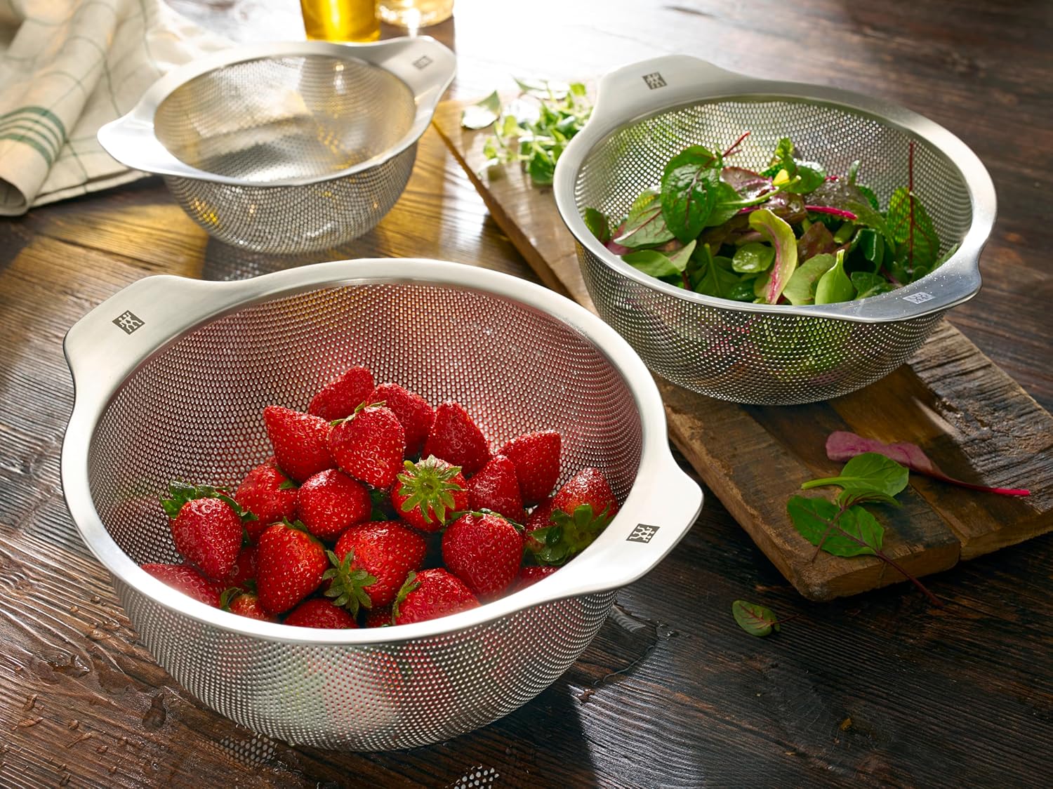 Zwilling Tel Süzgeç, Paslanmaz Çelik, Gümüş, 16 cm - Görsel 2