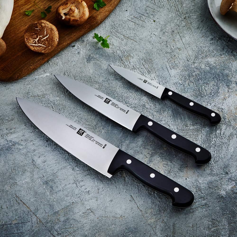 Zwilling Twin Chef 2 Bıçak Seti, Paslanmaz Çelik, Siyah - Görsel 2