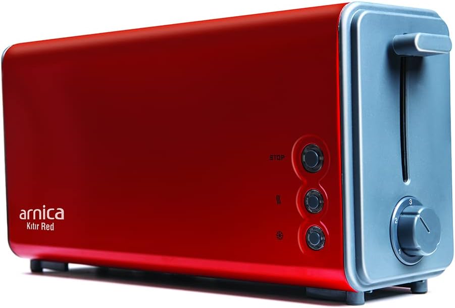 arnica GH27020 Kitir Red Ekmek Kizartma Makinesi - Görsel 2